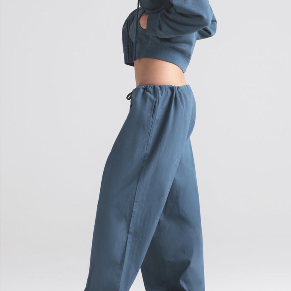 Skims Cotton Poplin Straight Leg Pant - NWT